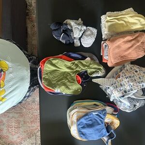 Colorful Kids Bib Set